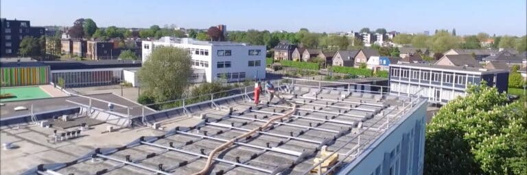 Dakgrind blazen zo werkt het in de praktijk Pvd Kooijgroep Schiedam