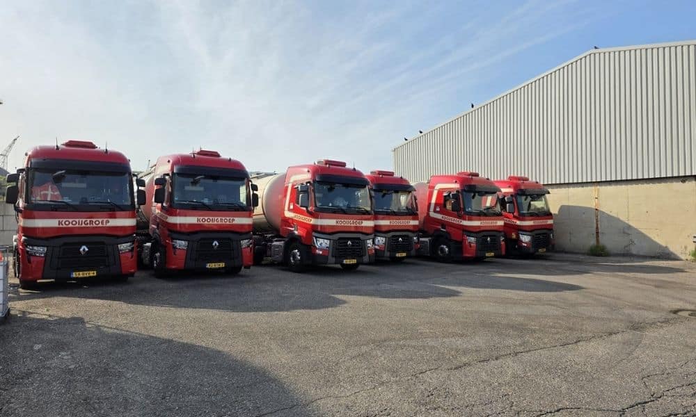 PVD Kooij Groep Schiedam vrachtwagens